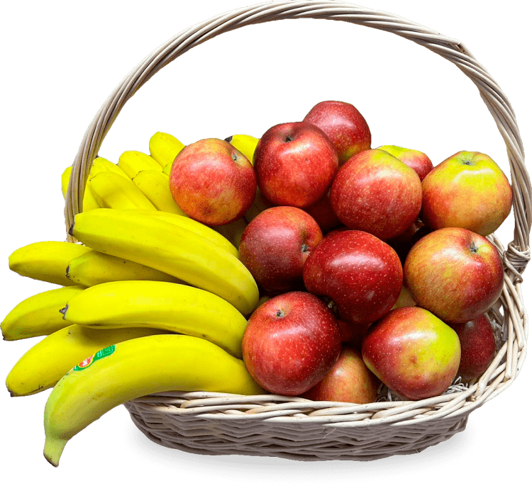 Apfel Banane Korb 2 Fruits4Work