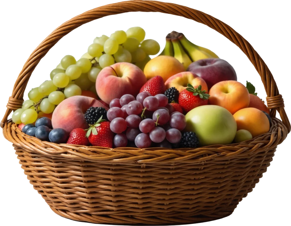 Fruits4Work Selection mit Beeren, Trauben und Exoten